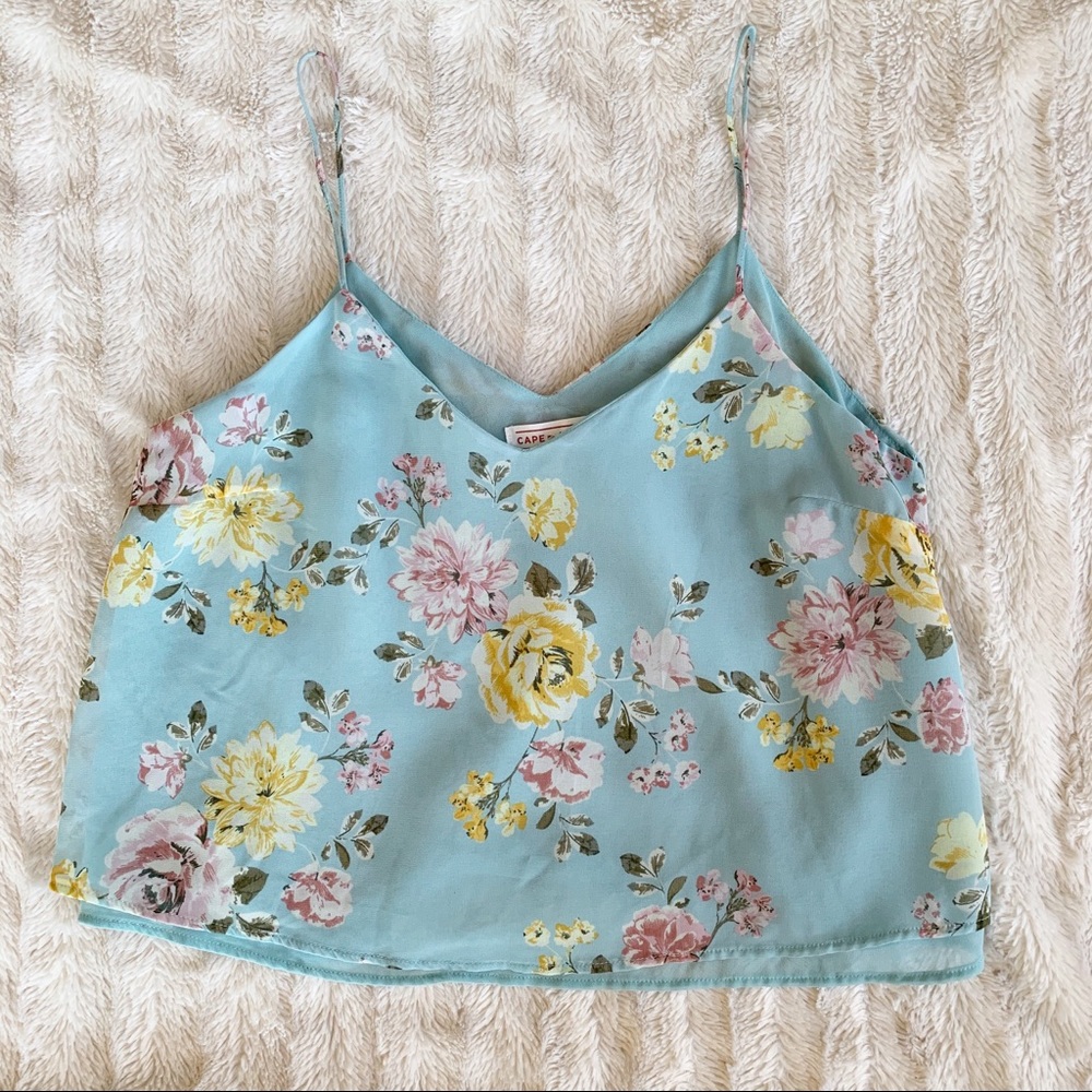 (4 for $20) CAPE JUBY Cropped Tank Sz Small